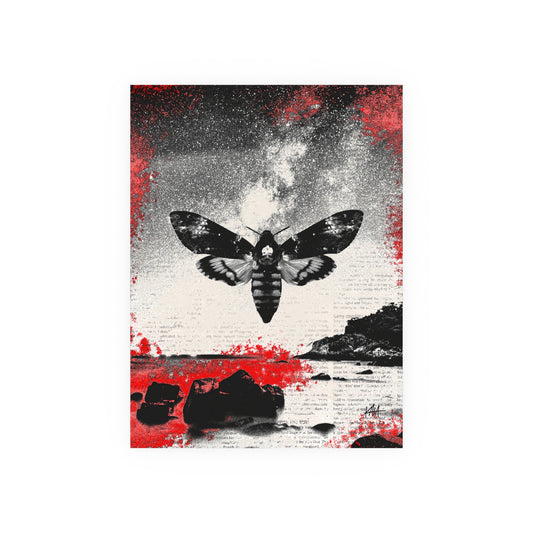Death's Head Moth, Satin/Matte Archival Poster