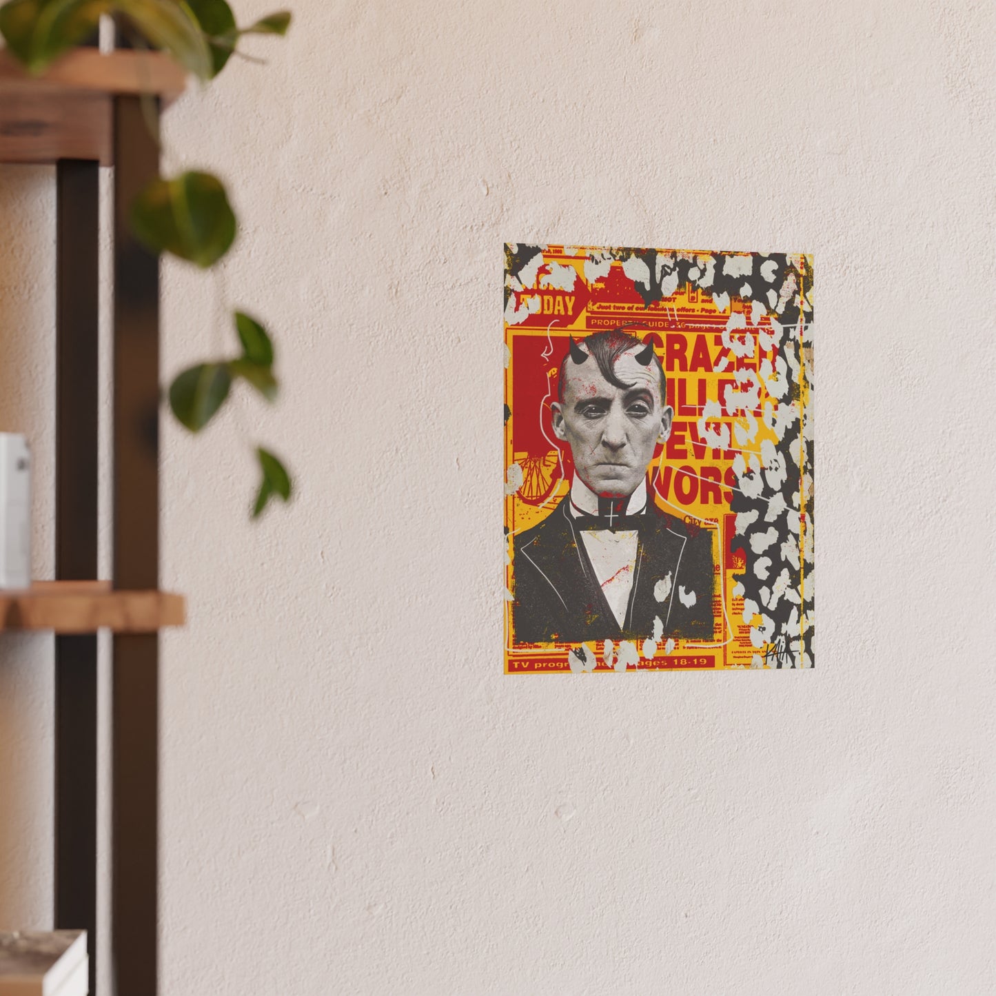 Devil Priest, Satin/Matte Archival Poster