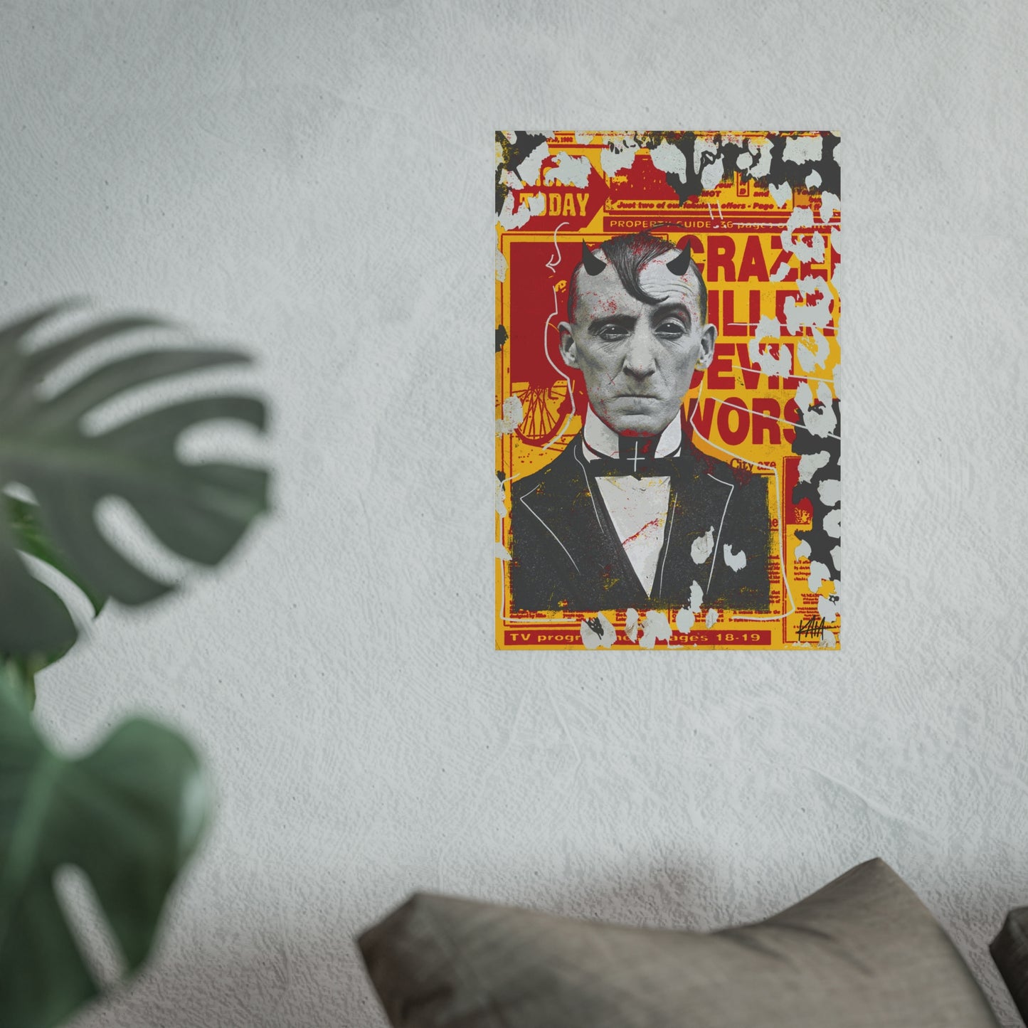 Devil Priest, Satin/Matte Archival Poster