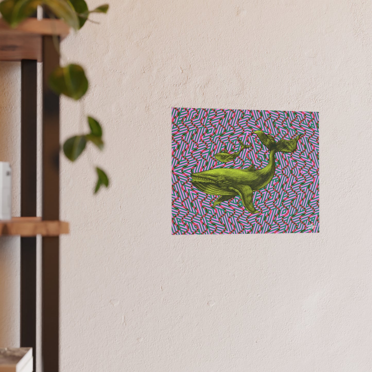 Whales, Satin/Matte Archival Poster