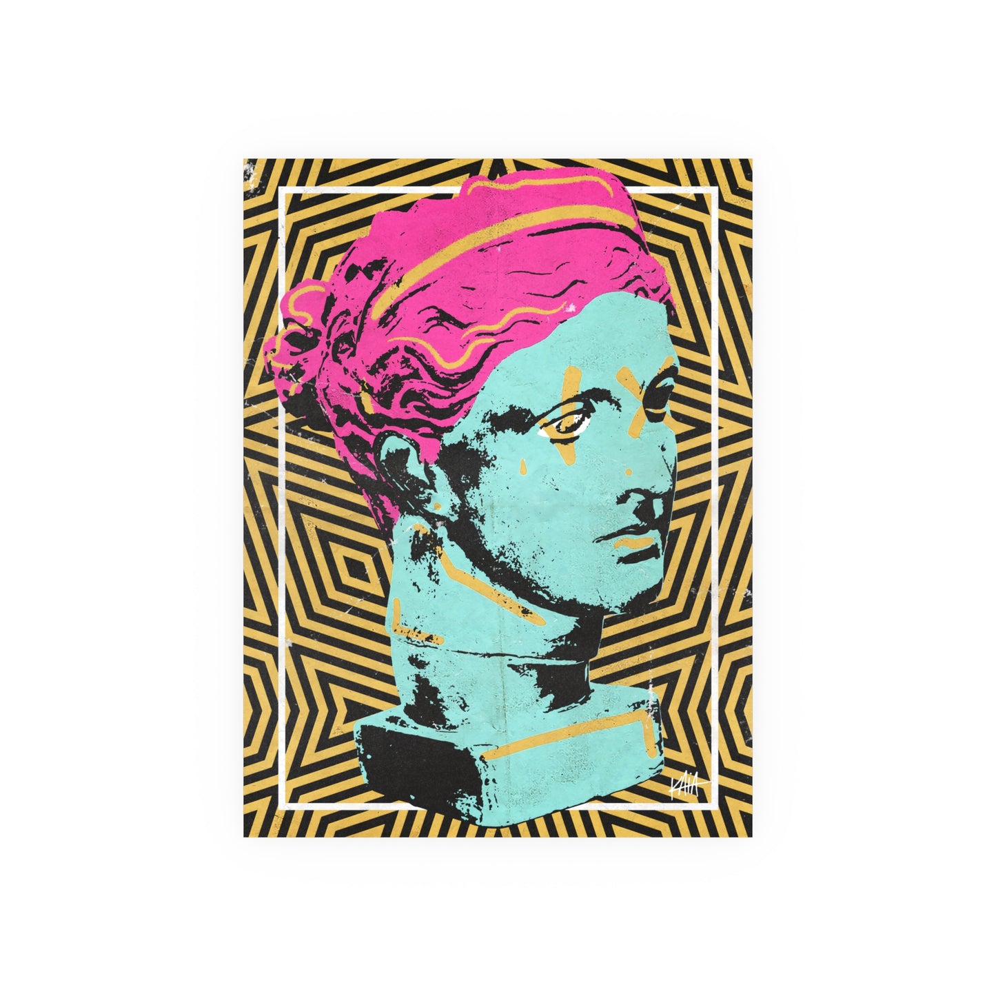 Statue, Satin/Matte Archival Poster