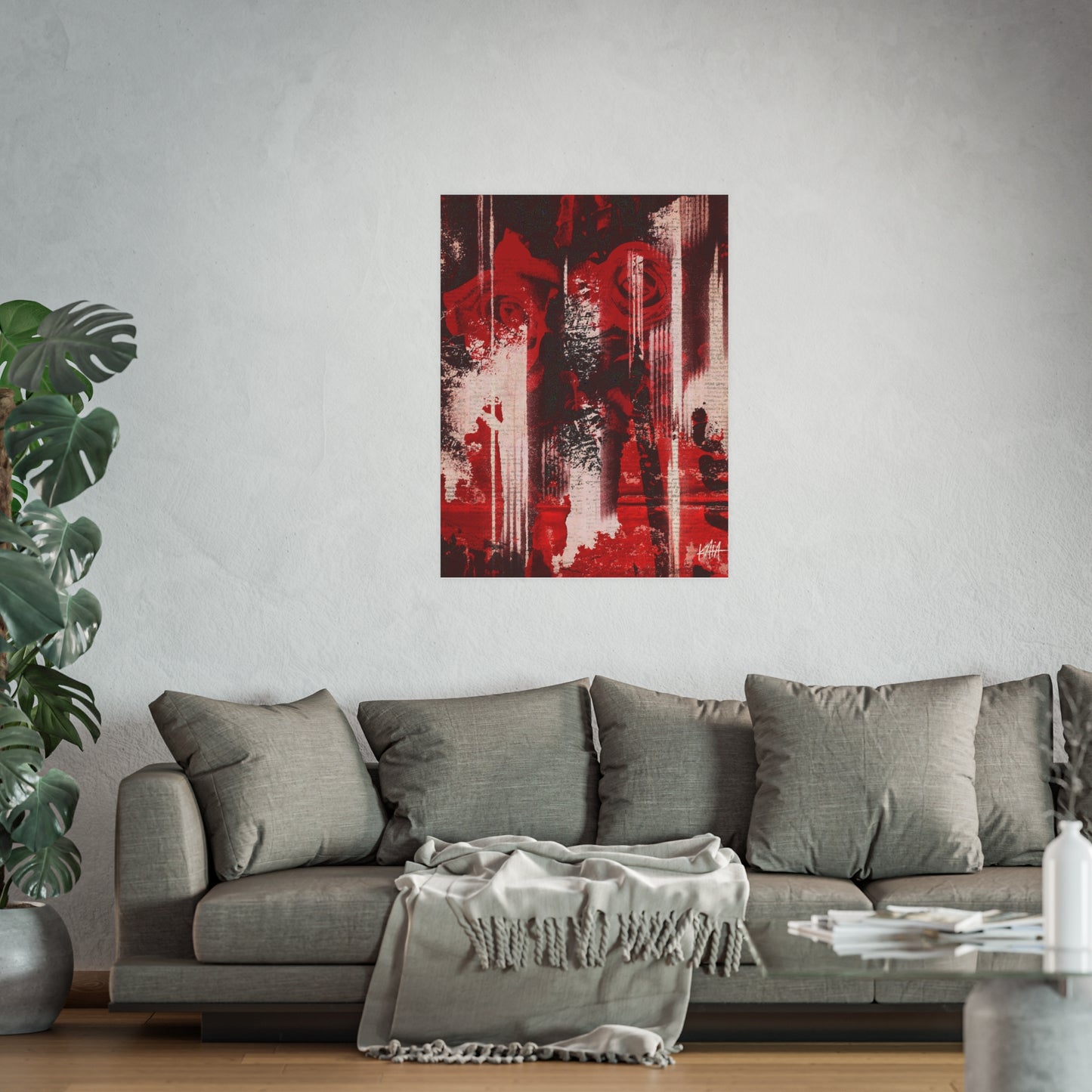 Roses, Satin/Matte Archival Poster