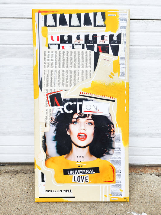 **NEW** Mixed Media Canvas Art, 12x24