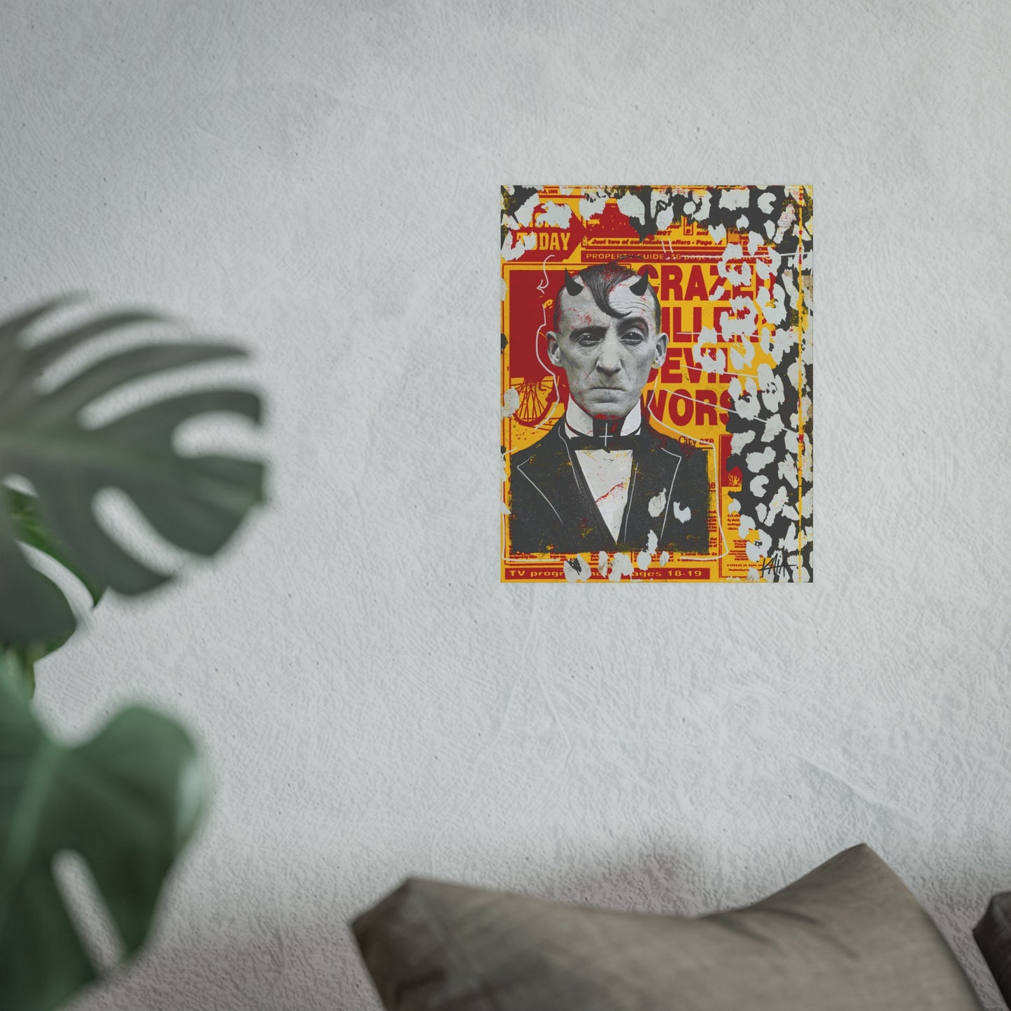 Devil Priest, Satin/Matte Archival Poster