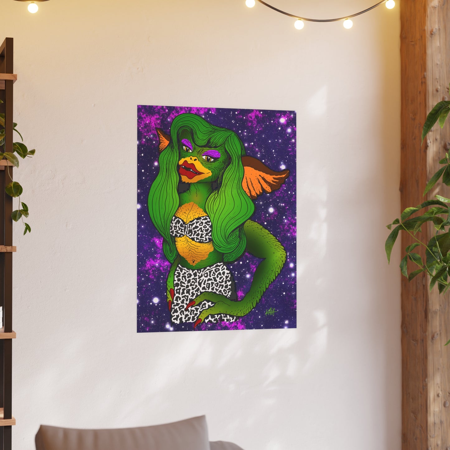 Greta Gremlin, Satin/Matte Archival Poster