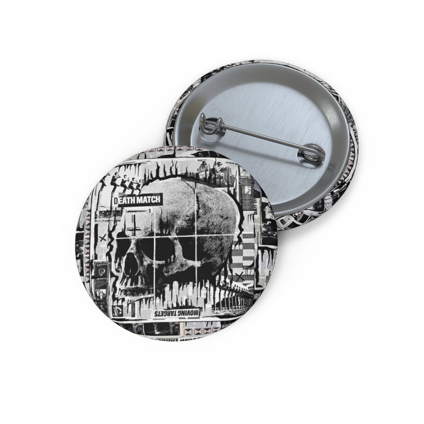 Custom Pin Button, Death Match