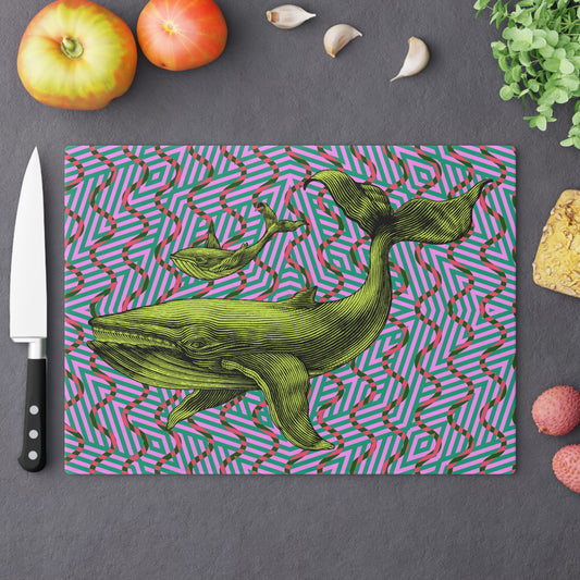 *NEW* Cutting Board, 2 sizes, Whales