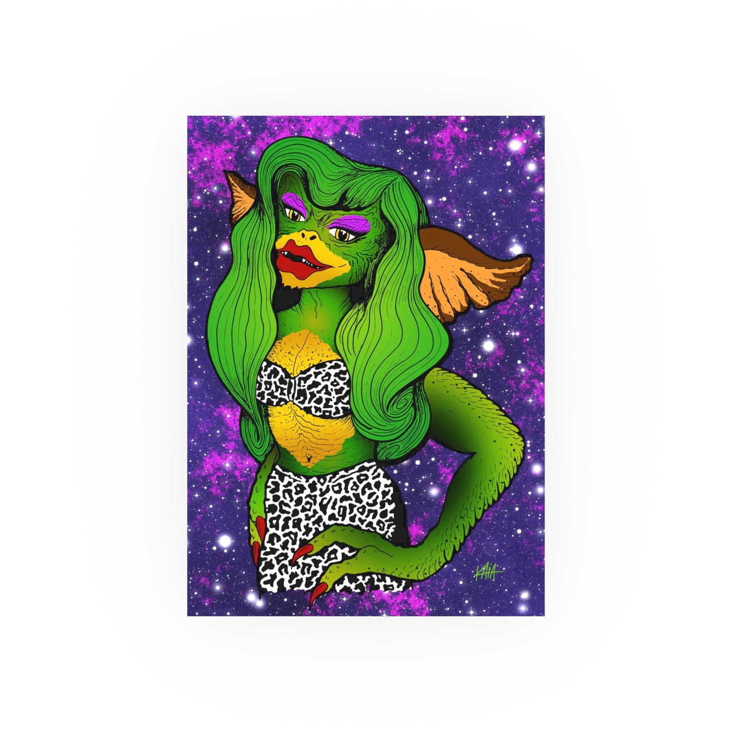 Greta Gremlin, Satin/Matte Archival Poster