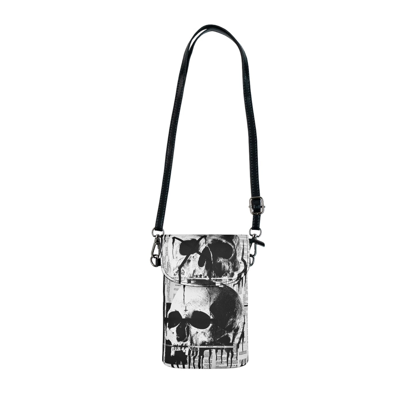 Skulls, Small Cell Phone Wallet