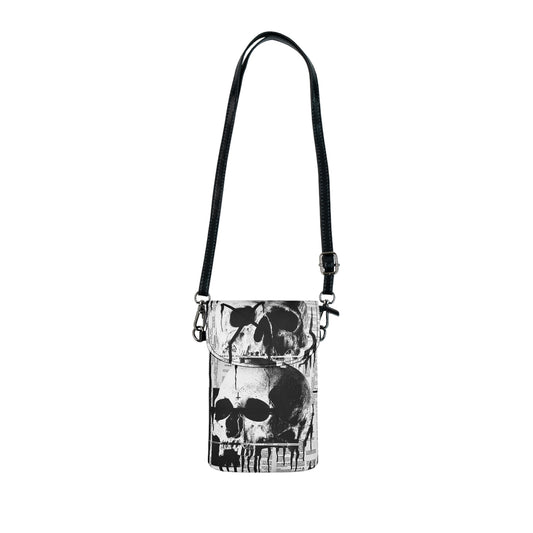 Skulls, Small Cell Phone Wallet