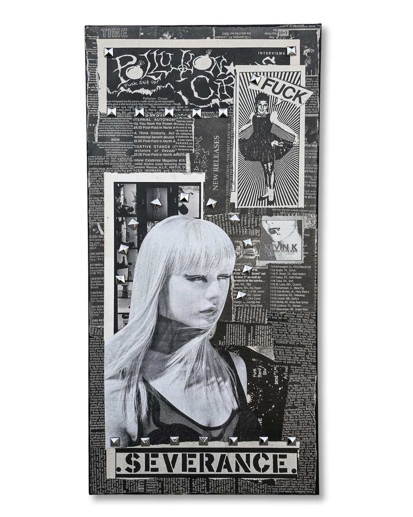 "Severance" 10"x20" Mixed Media on Canvas