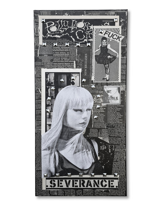 "Severance" 10"x20" Mixed Media on Canvas