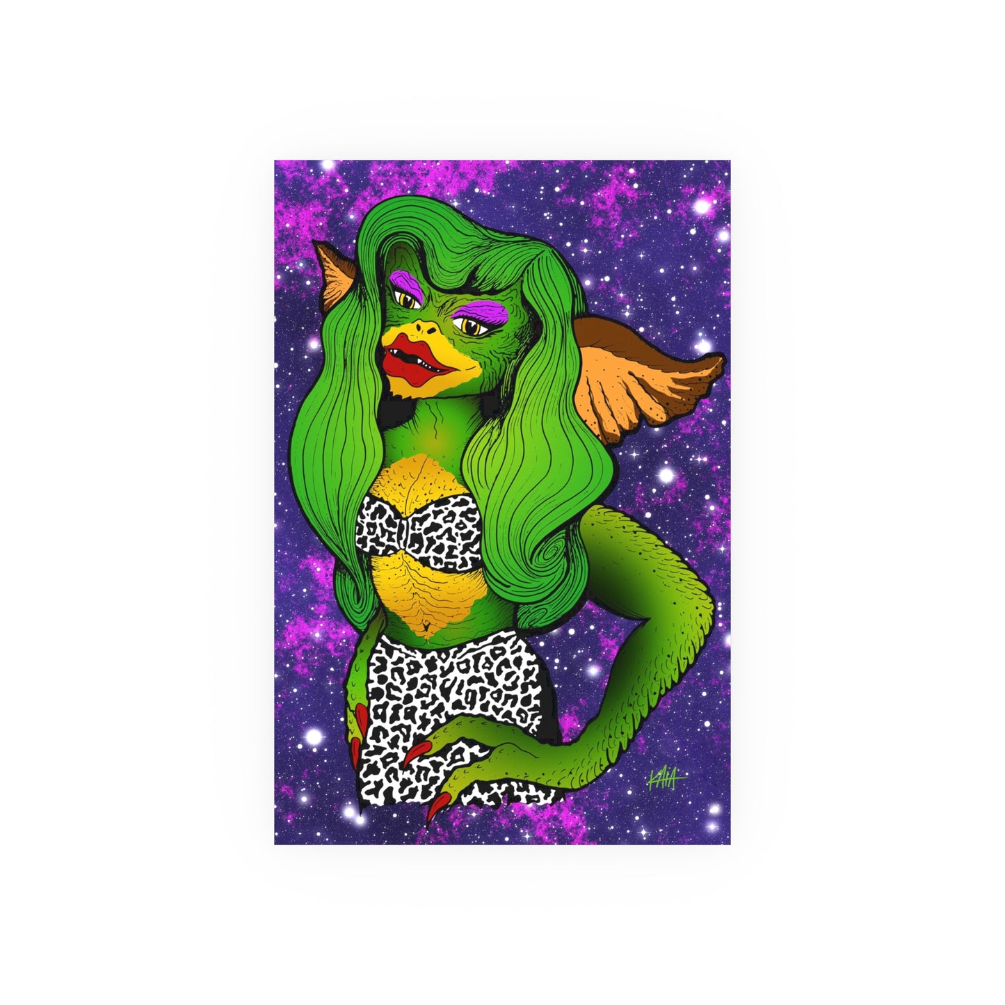 Greta Gremlin, Satin/Matte Archival Poster