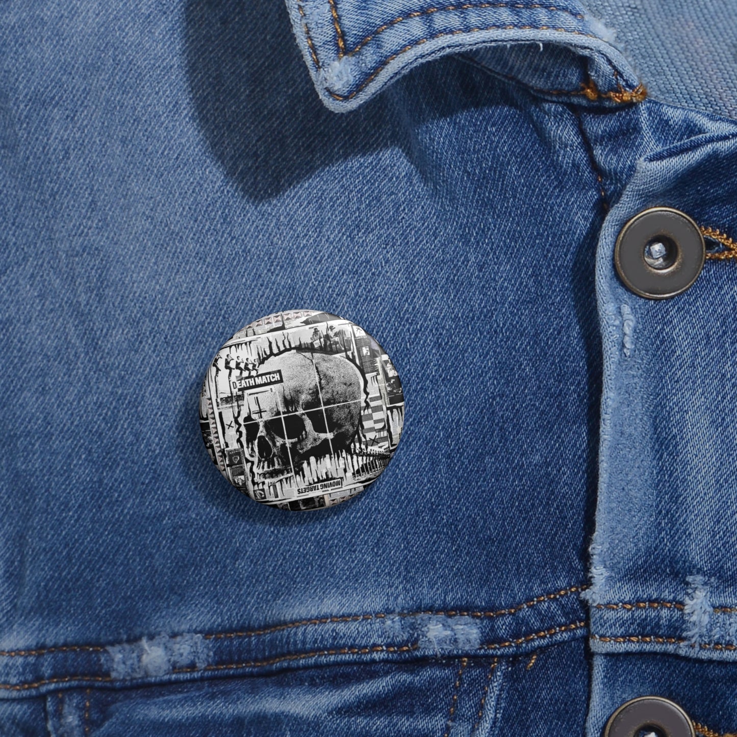 Custom Pin Button, Death Match